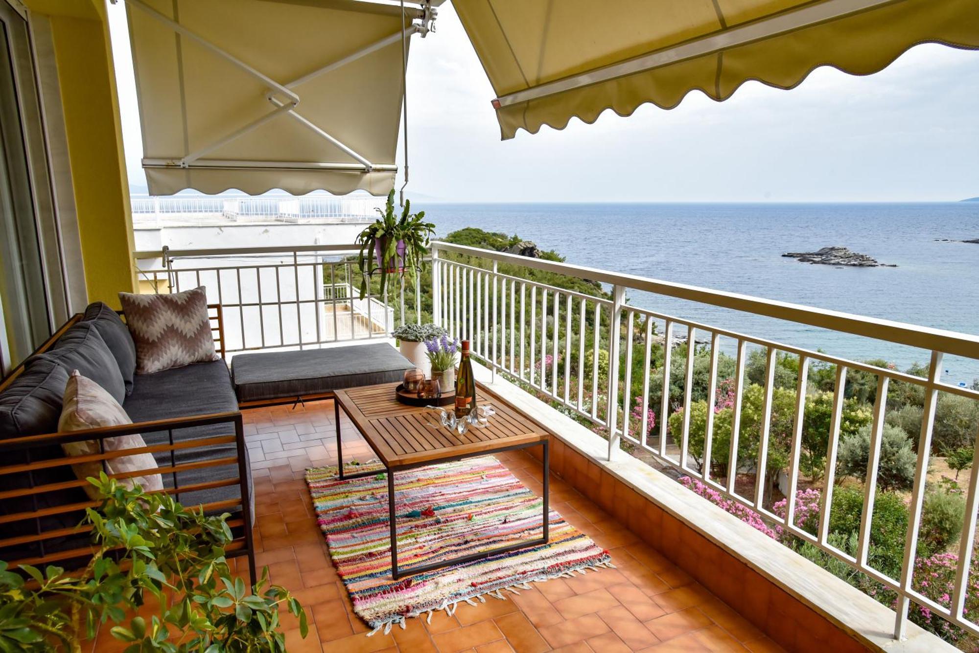 Beach Apartment PalaiónTsiflíkion Exterior foto
